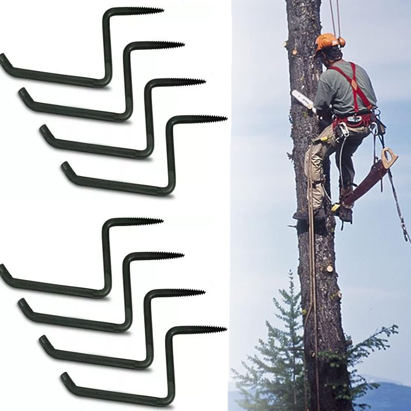 Tree Stand Ladder - Outdoor Schroef-in Boomstappen Houdt Tot 705lbs