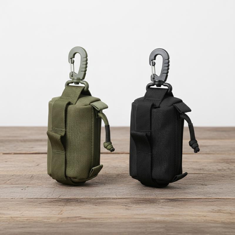 Hunting Outdoors Card - Outdoor EDC-tasje, sleutelkaarthouder met ritssluiting, kleine