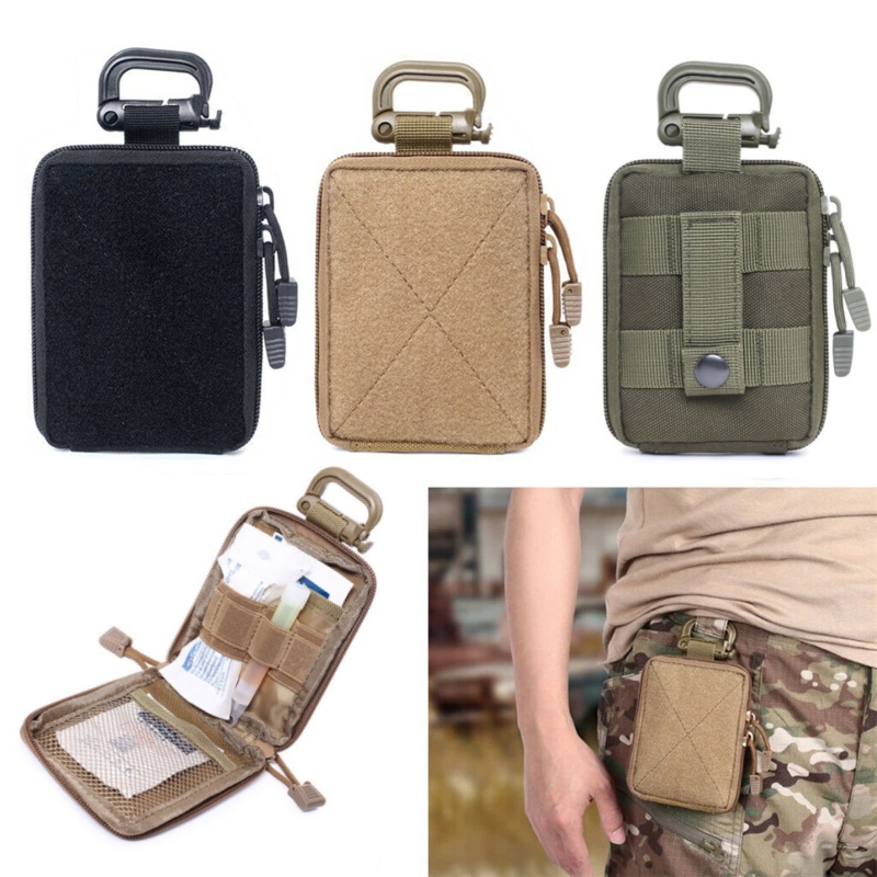 Hunting Outdoors Card - Tactische portemonnee EDC-zakje Ritspakket Multifunctionele tas