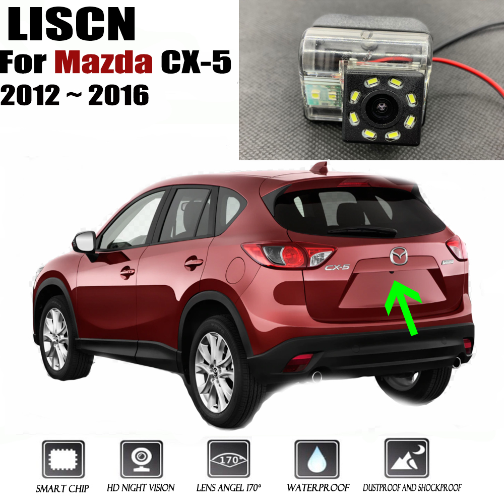 Trail Camera Infrared - Auto Achteruitrijcamera voor Mazda CX5 2012