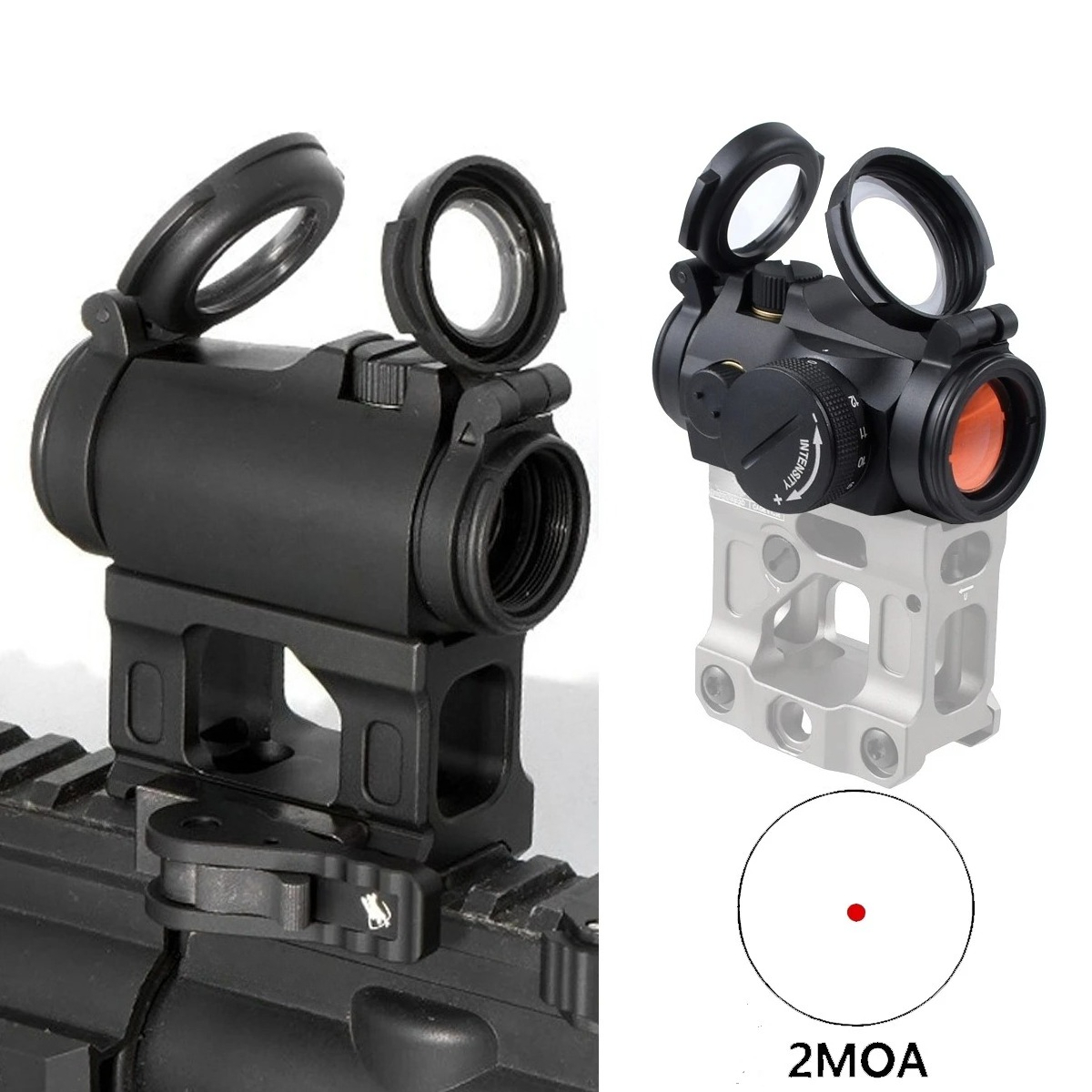 Outdoor Hunting Lab - Tactische T01/02 2MOA Red Dot Sight