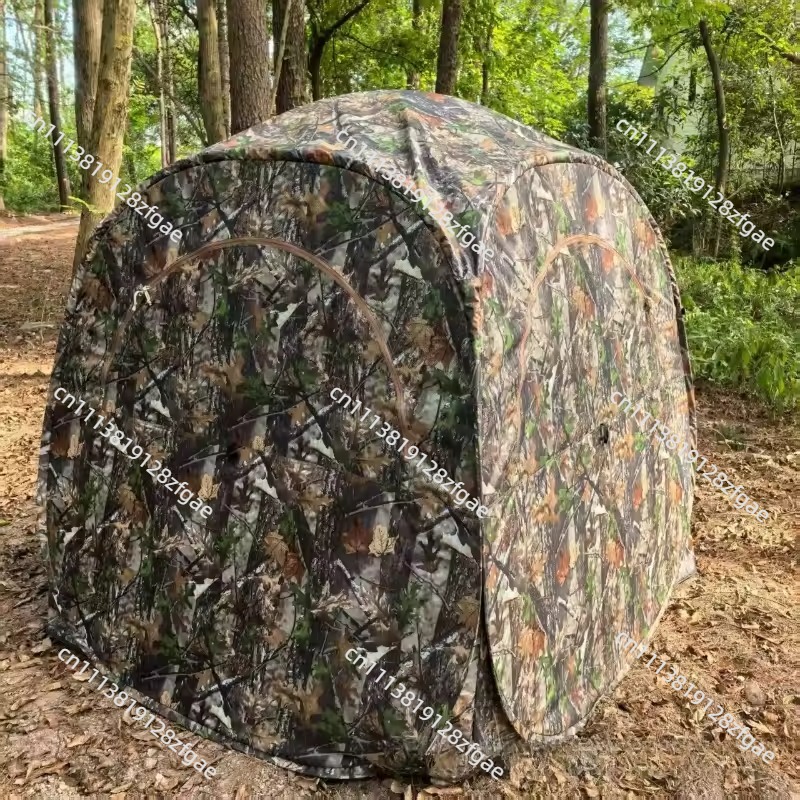 Hunting And Camping In Forest - Buitentent camouflage vogelobservatie 270 ° Draagbare