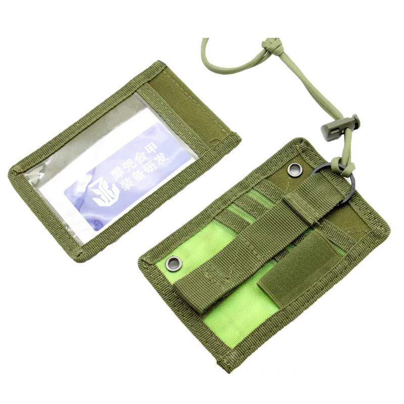 Hunting Outdoors Card - Tactische ID-kaarthouder met klittenband, gidsbadgehouder, outdoor