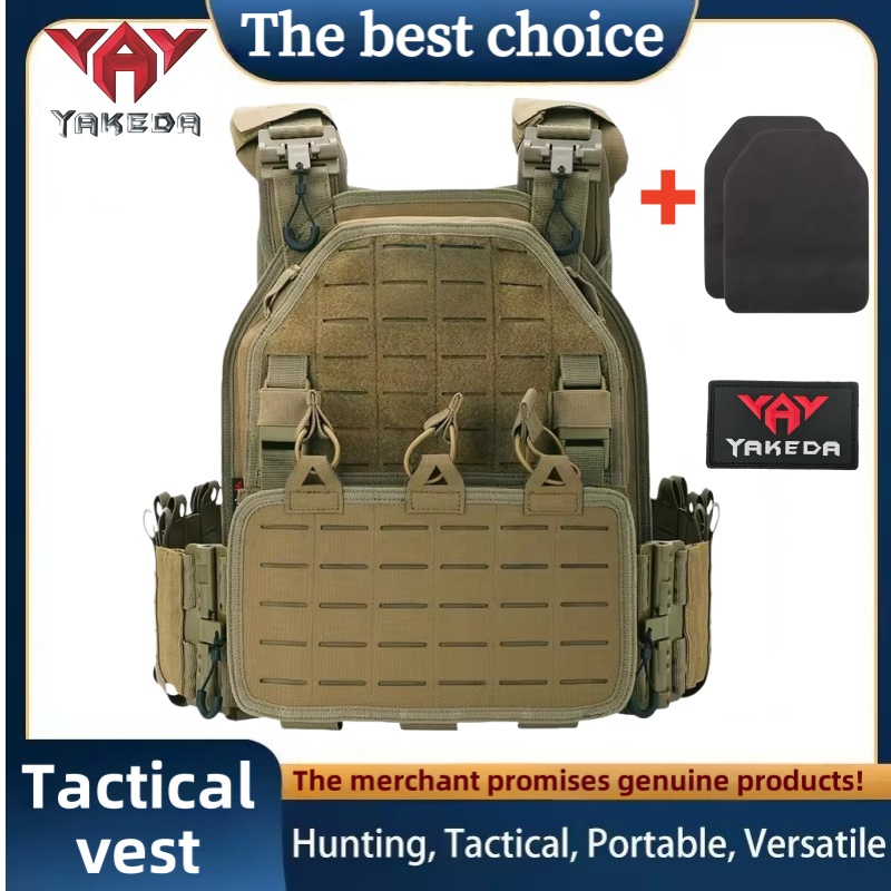 Hunting Outdoor Gear - YAKEDA Tactisch Vest 6094 Snel Afneembaar
