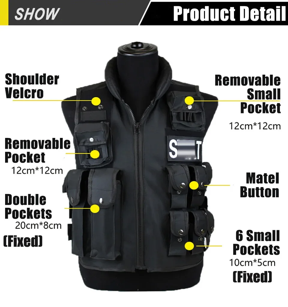 Hunting Outdoor Game - Multi Zakken Tactisch Vest Jacht Outdoor