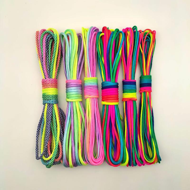 Paracord Survival Bracelet - 2mm/3mm/4mm Regenboog Paracord 7 Strengen Parachute