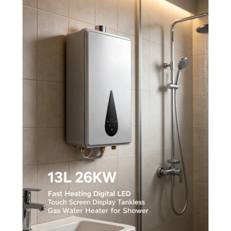 G&T Hunting & Outdoor Gun Shop Photos - 13L 26KW Tankloze G-as waterverwarmer Digitaal