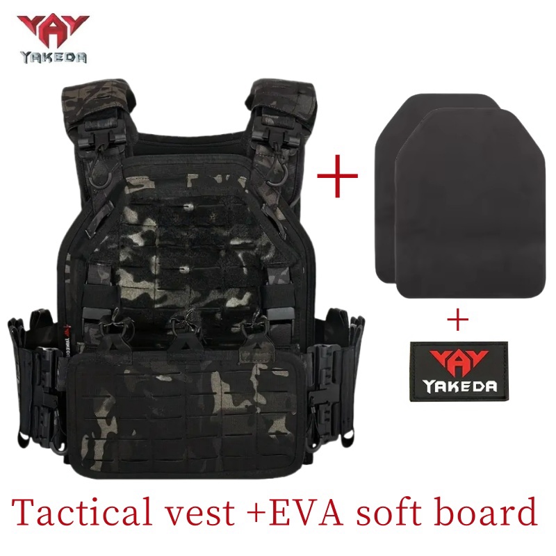 Hunting Outdoor Gear - YAKEDA Tactische Vest 6094 Snel Afneembaar
