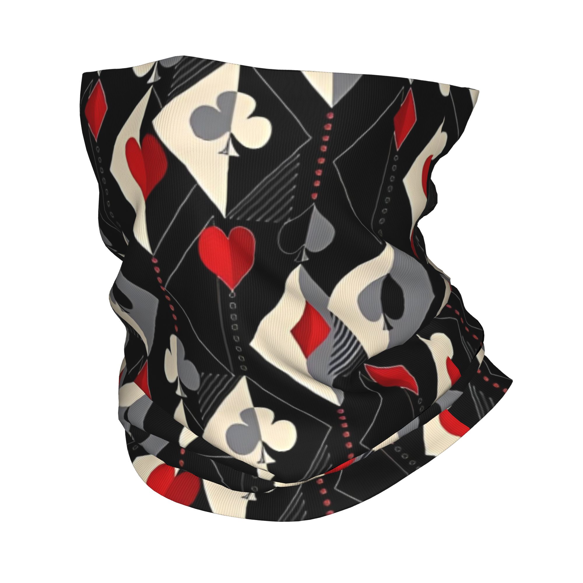 Hunting Outdoors Card - Aangepaste kaartspel-liefhebbers bandana nekwarmer voor skiën,