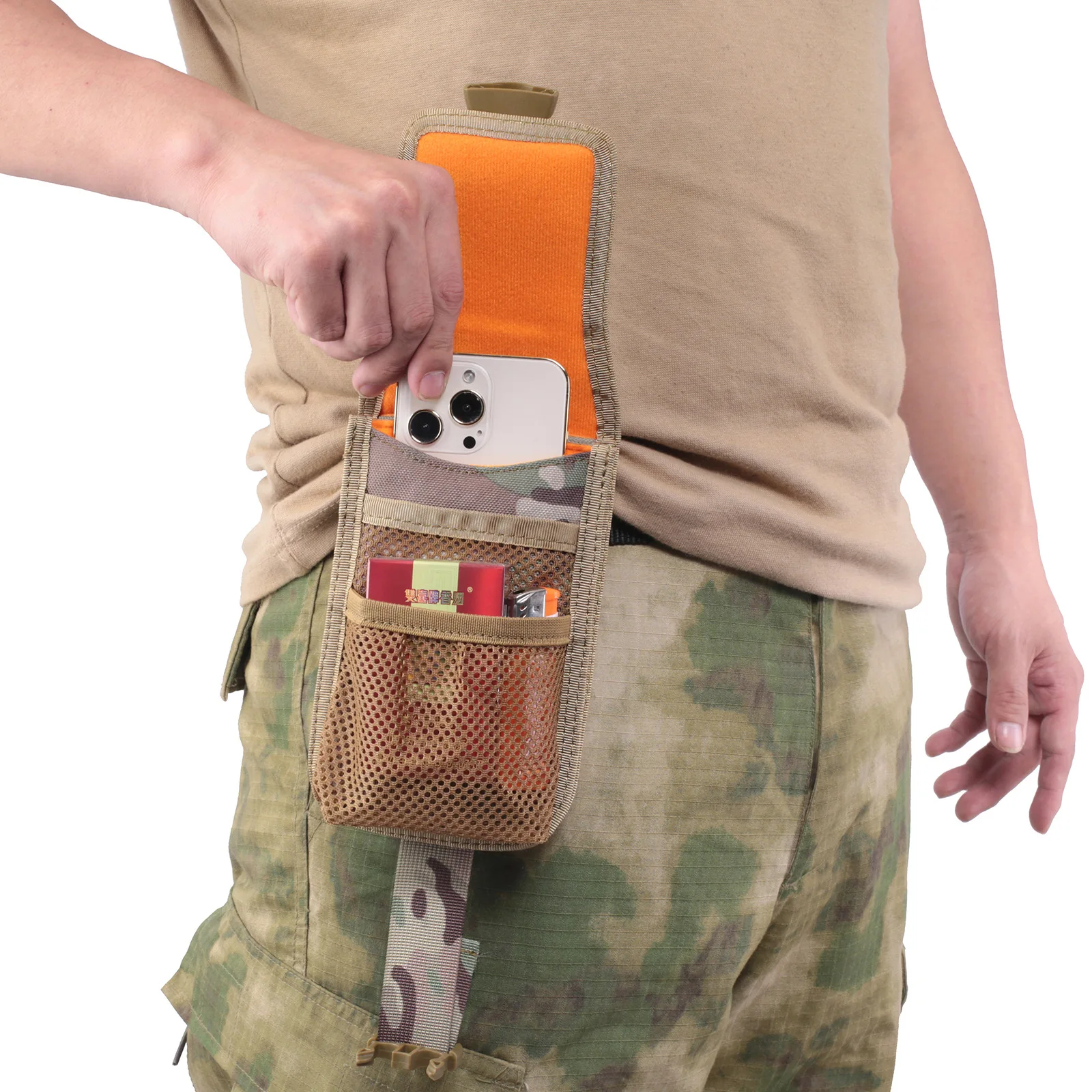 Molle dubbellaagse mobiele tel - Hunting Outdoors Card recensie en prijs
