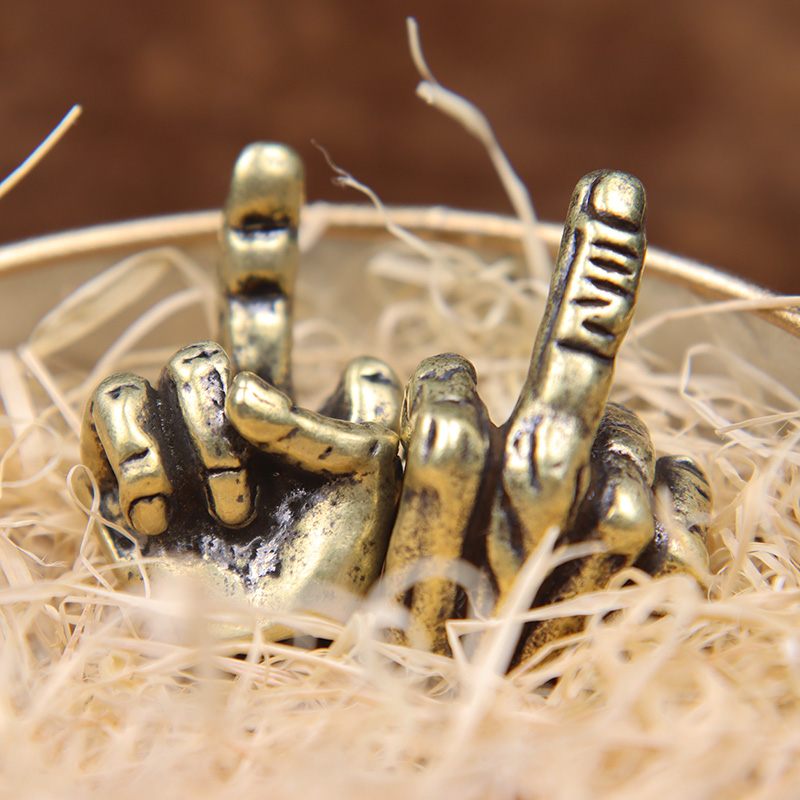 Retro Messing Middelvinger Omh - Paracord Survival Bracelet recensie en prijs
