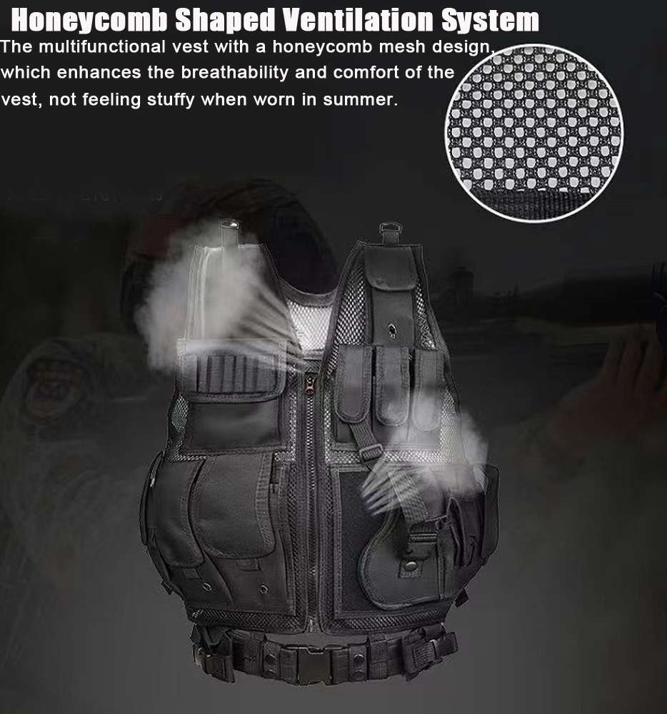 Verstelbare Molle Tactische Ve - Hunting Outdoor Game recensie en prijs