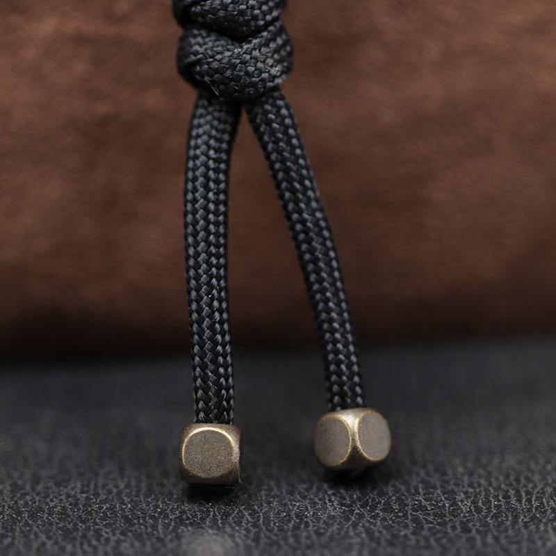 2 stuks 4mm Gat Kubus Messing  - Paracord Survival Bracelet recensie en prijs