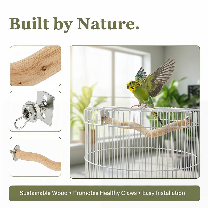 1 Stuks Vogelkooi Accessoires  - Tree Stand Ladder recensie en prijs