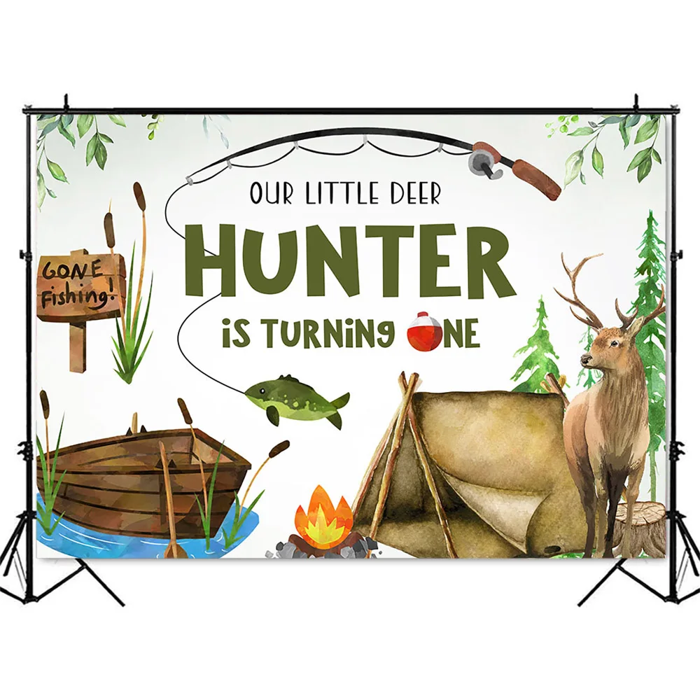 Jacht Vissen Verjaardag Achter - Hunting Outdoor Background recensie en prijs