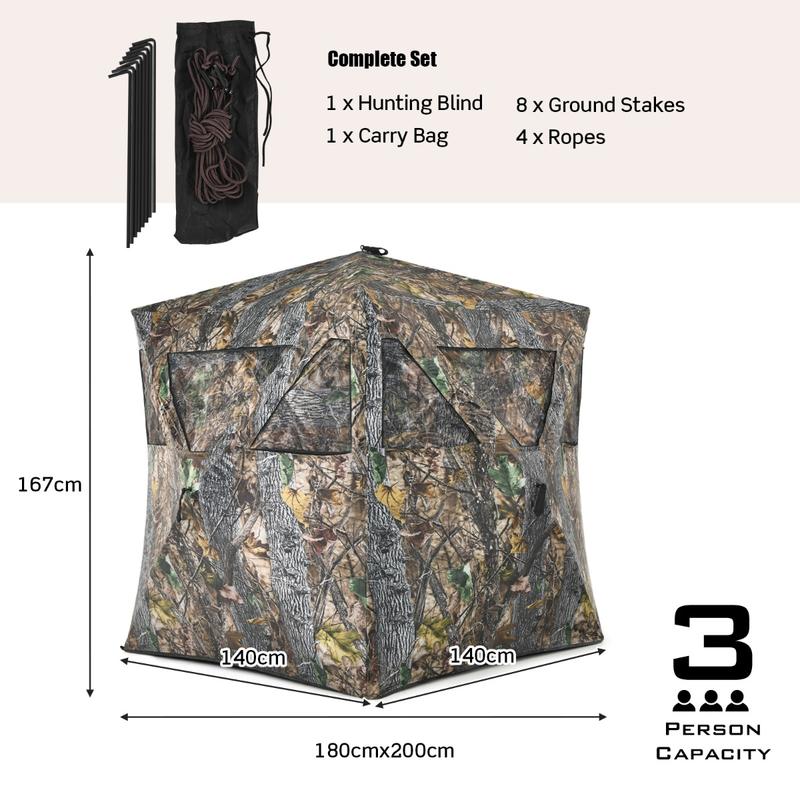Draagbare jachtblind met grond - Hunting & Outdoor Supplies Vanderbijlpark recensie en prijs