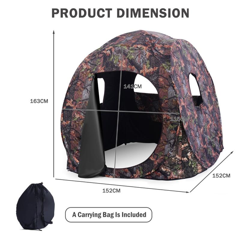 3-persoons opklapbare jachtten - Hunting & Outdoor Supplies Vanderbijlpark recensie en prijs