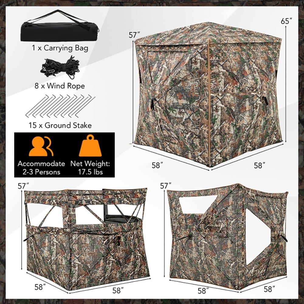5-in-1 Afneembare Jachtblind,  - Hunting & Outdoor Supplies Vanderbijlpark recensie en prijs