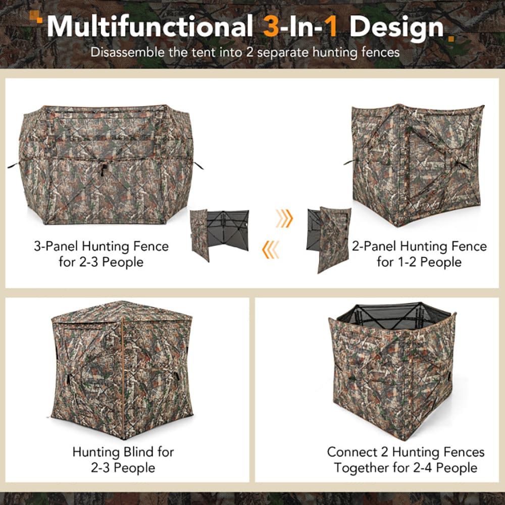 5-in-1 Afneembare Jachtblind,  - Hunting & Outdoor Supplies Vanderbijlpark recensie en prijs