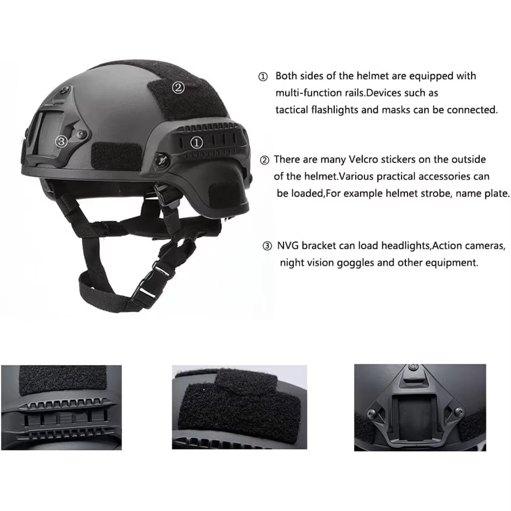 MICH Airsoft Helm & Half Face  - Outdoor Hunting Guide recensie en prijs