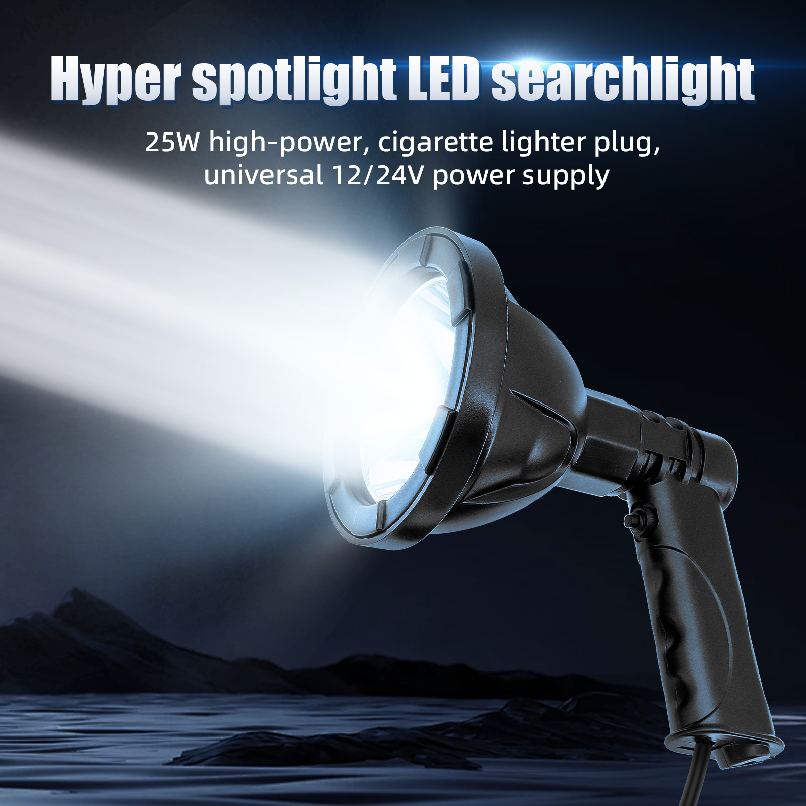 100W 4 inch krachtige handlamp - Outdoor Hunting Vehicle recensie en prijs