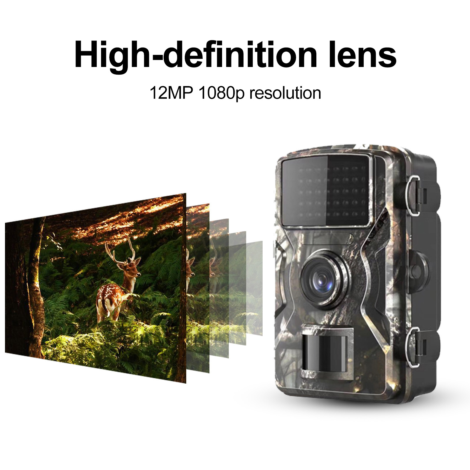 Camouflage-jacht trailcamera m - Hunting Outdoors Card recensie en prijs