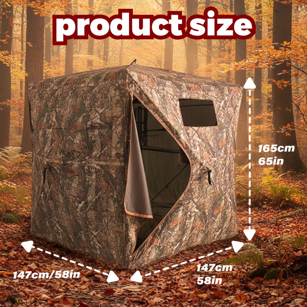 Camouflage Pop-up Jachtblind E - Hunting & Outdoor Supplies Vanderbijlpark recensie en prijs