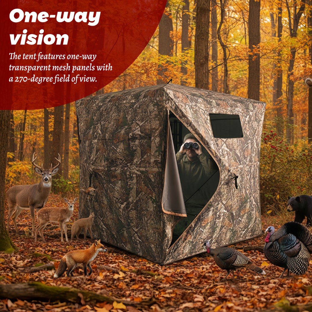 Camouflage Pop-up Jachtblind E - Hunting & Outdoor Supplies Vanderbijlpark recensie en prijs