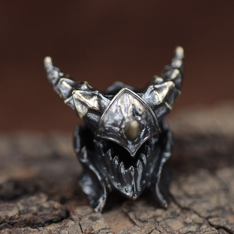 Death Helmet Brass Knife Beads - Paracord Survival Bracelet recensie en prijs