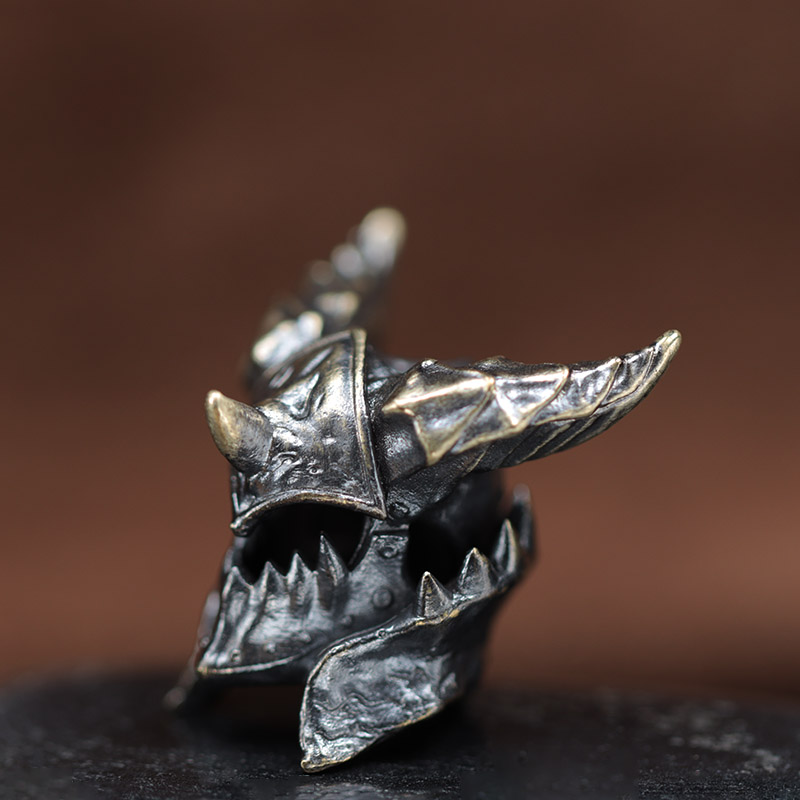 Death Helmet Brass Knife Beads - Paracord Survival Bracelet recensie en prijs