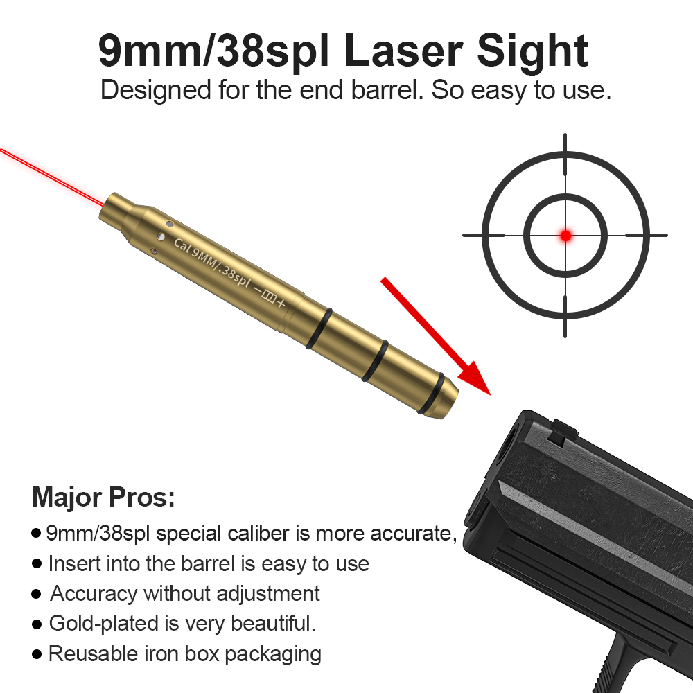 9MM/38SPL Rode Laser Boresight - Outdoor Hunting Lab recensie en prijs